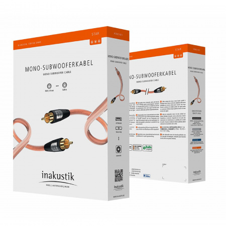 Inakustik Star Audio Cable MonoSub